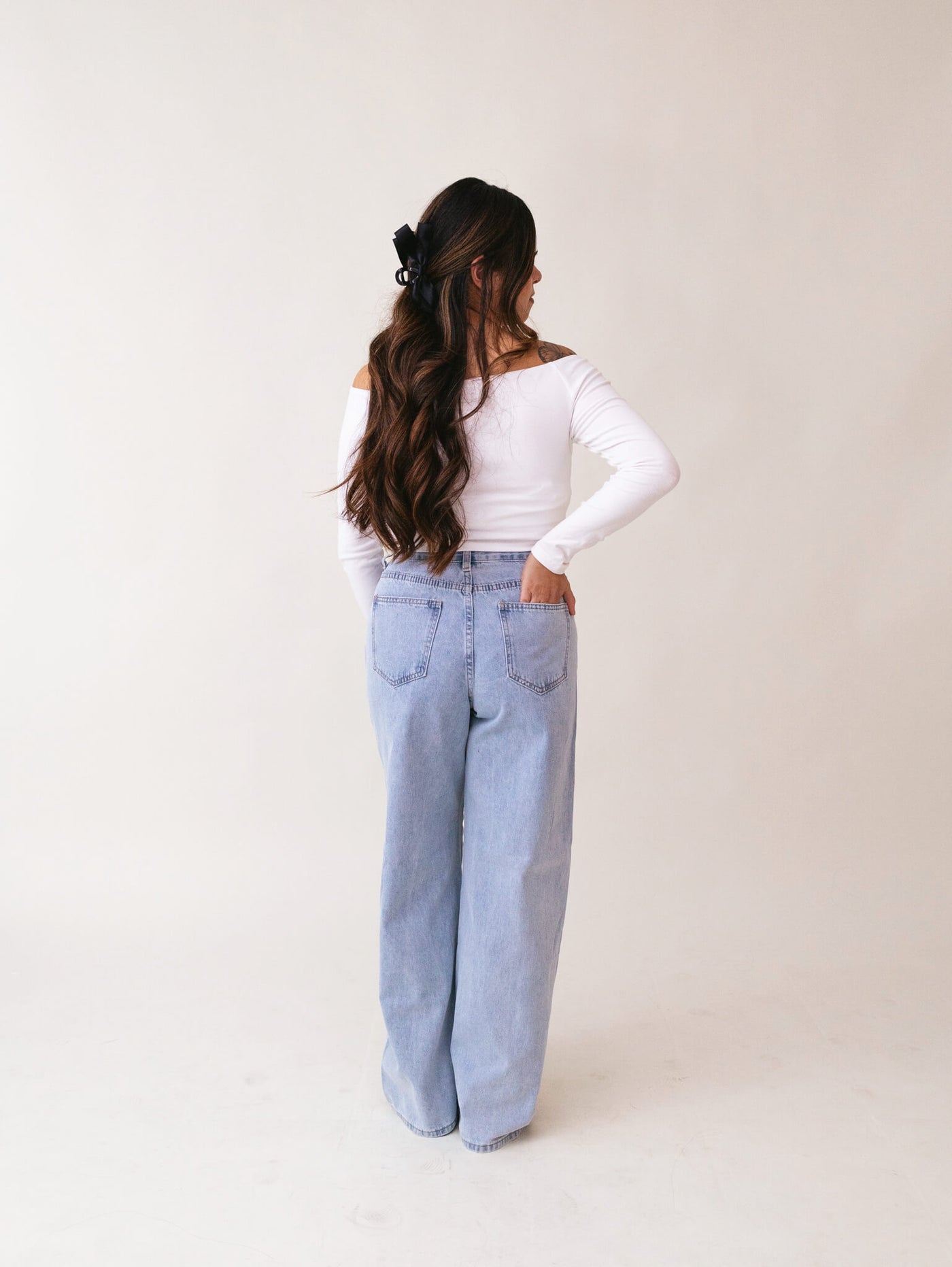 Grey Tones - Brynn Straight Leg Jeans