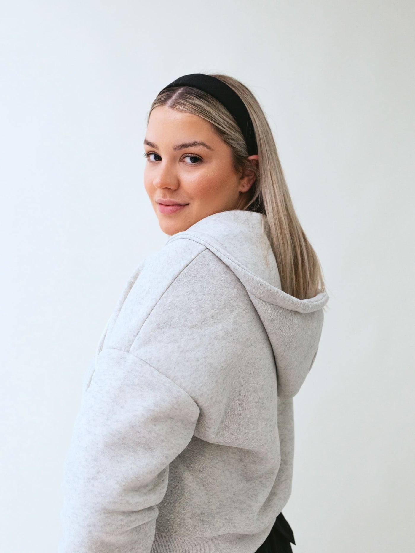 Shop Grey Tones - Amelia Zipped Sweatshirt