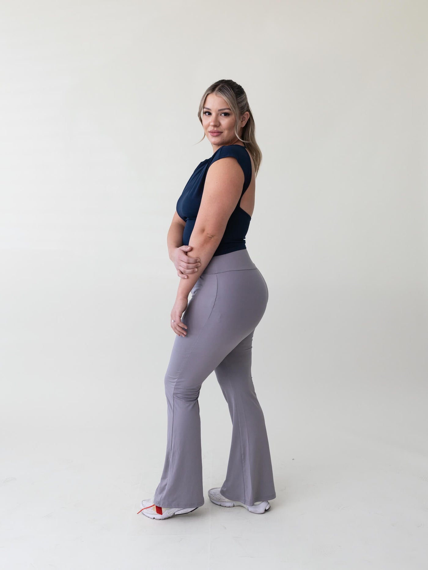 Shop Grey Tones - Aurora Flare Pants