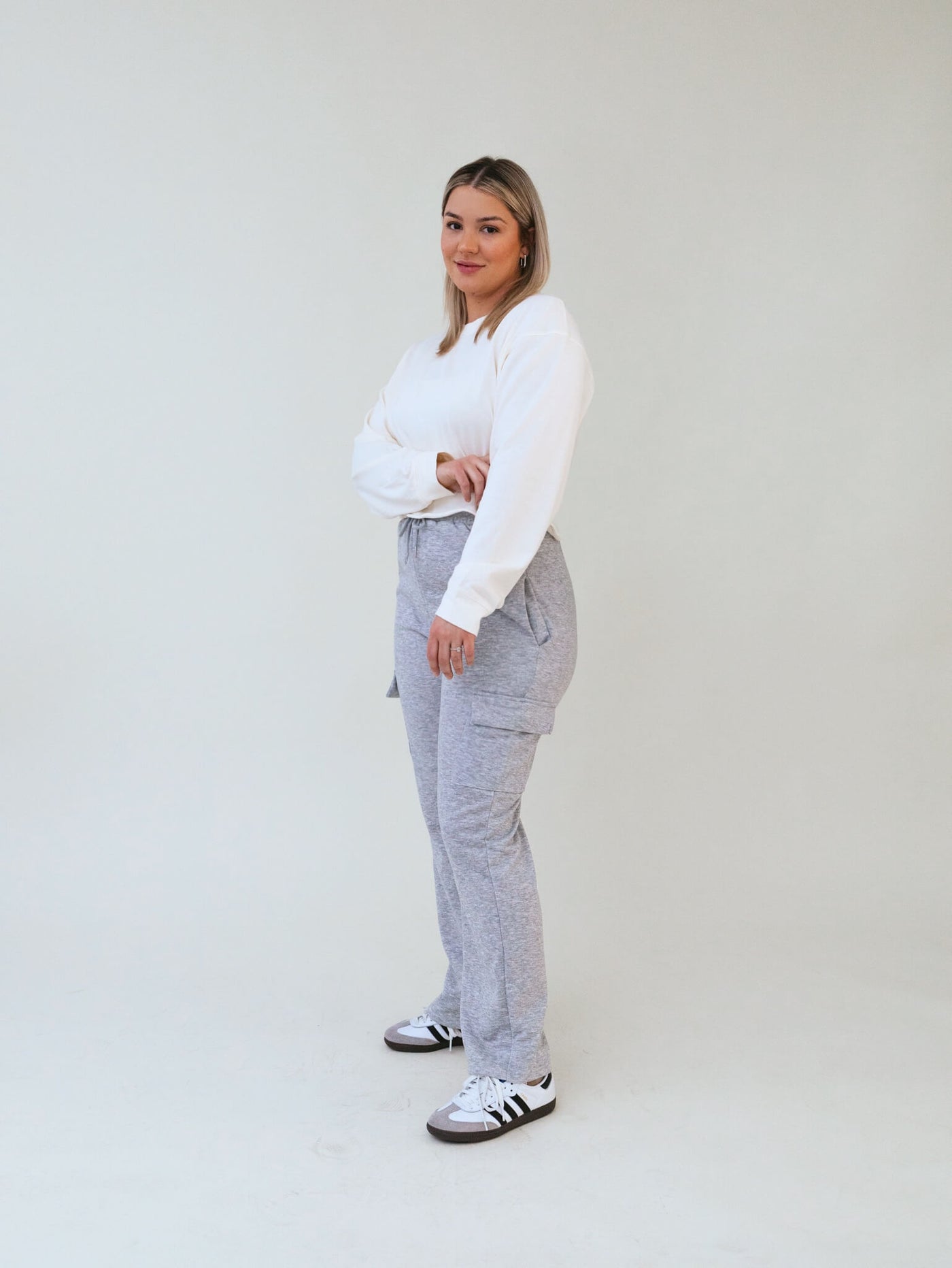 Shop Grey Tones - Isabrina Drawstring Sweatpants