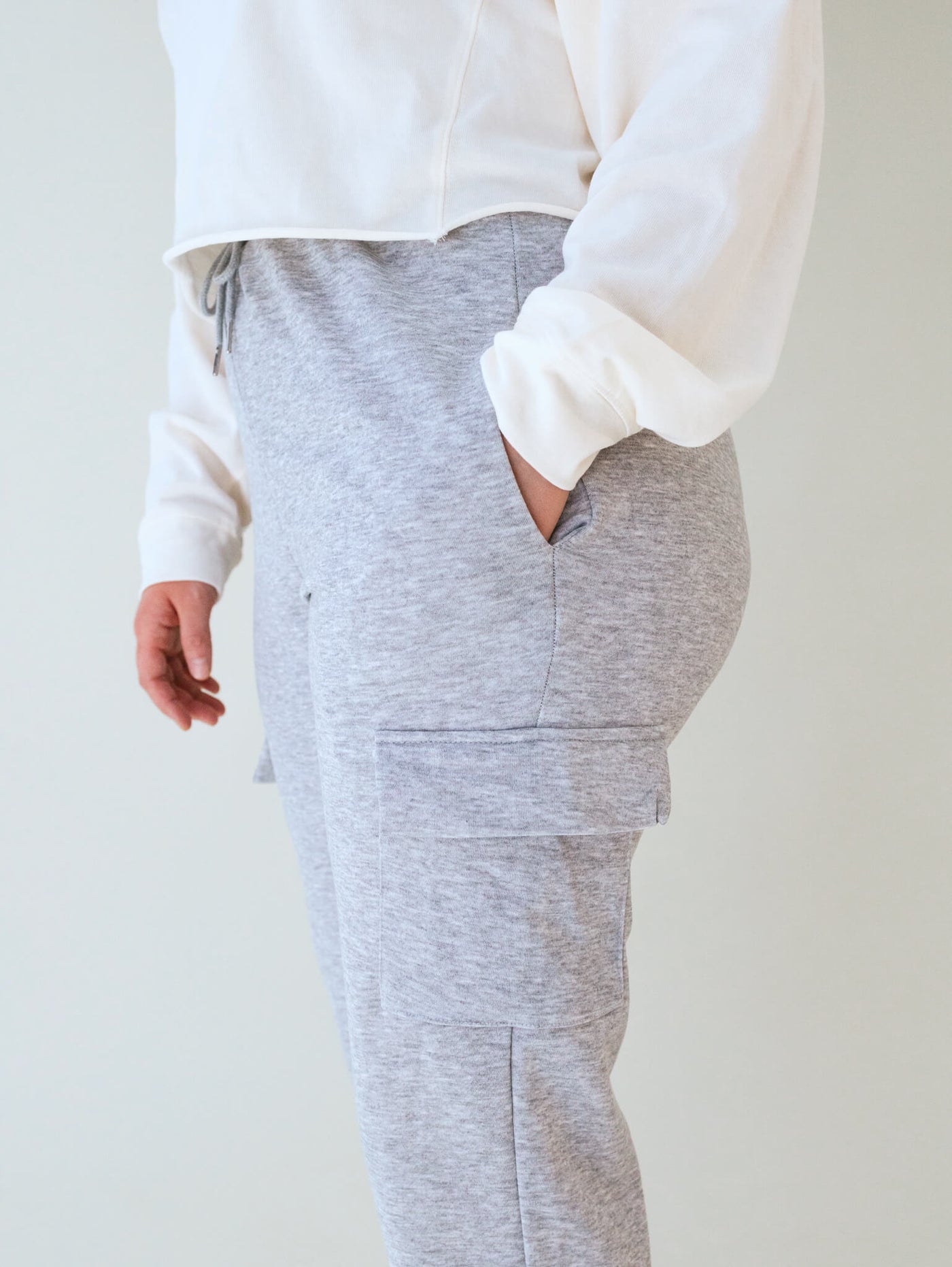 Shop Grey Tones - Isabrina Drawstring Sweatpants