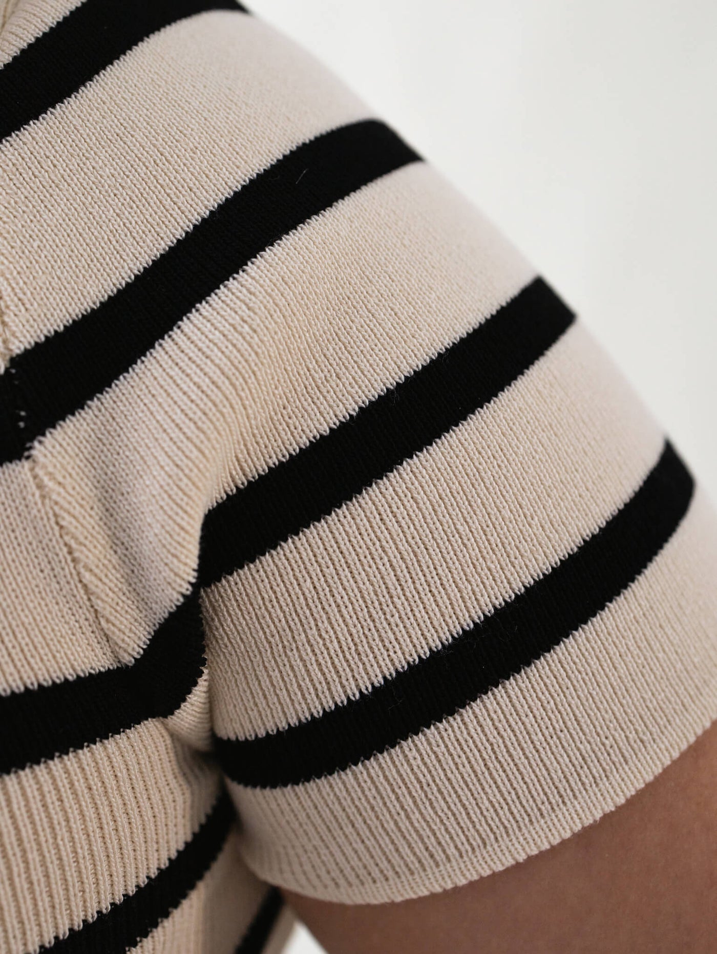 Shop Grey Tones - Leiny Striped Top