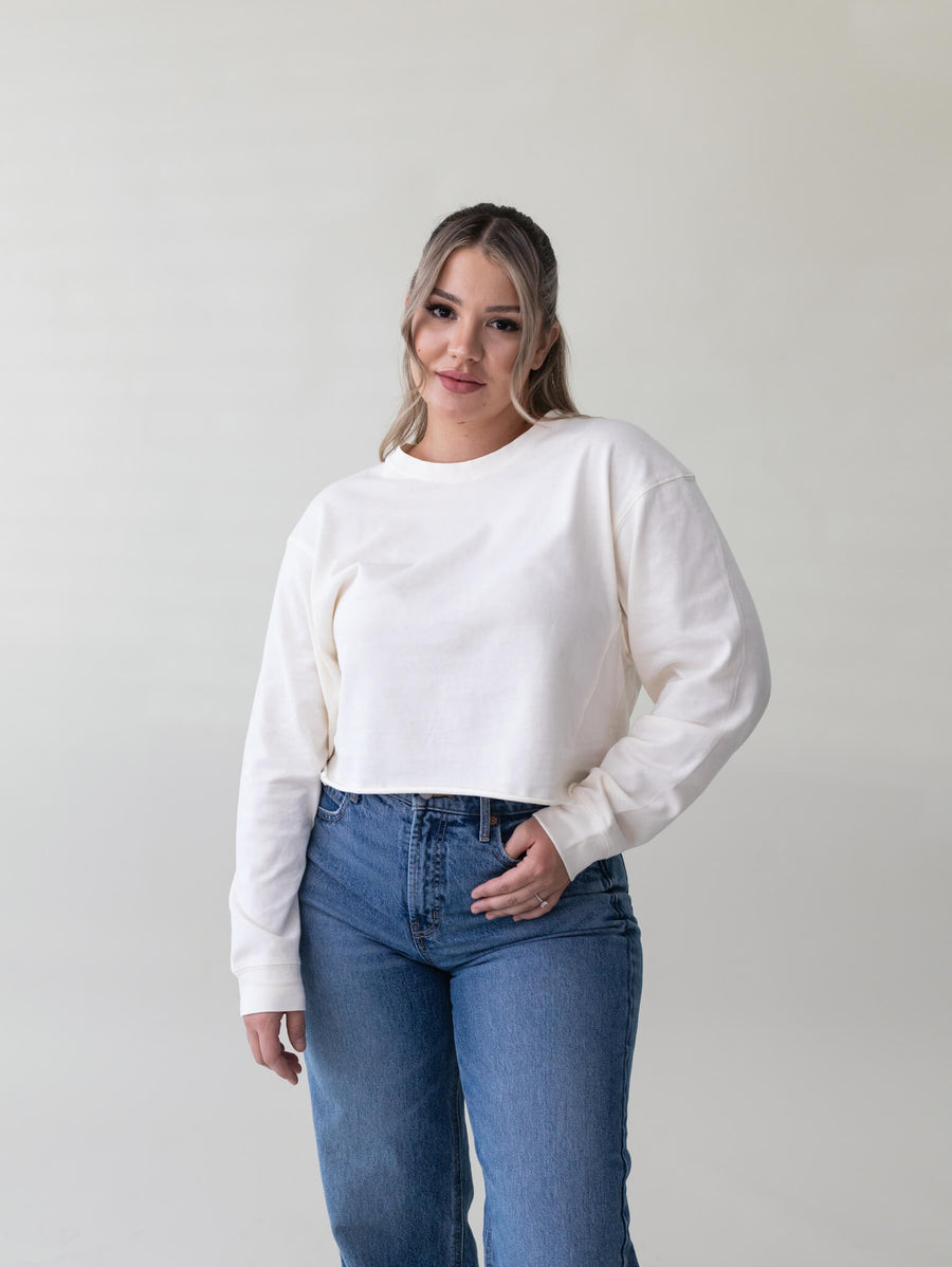 Shop Grey Tones - Serenara Long Sleeve Sweatshirt